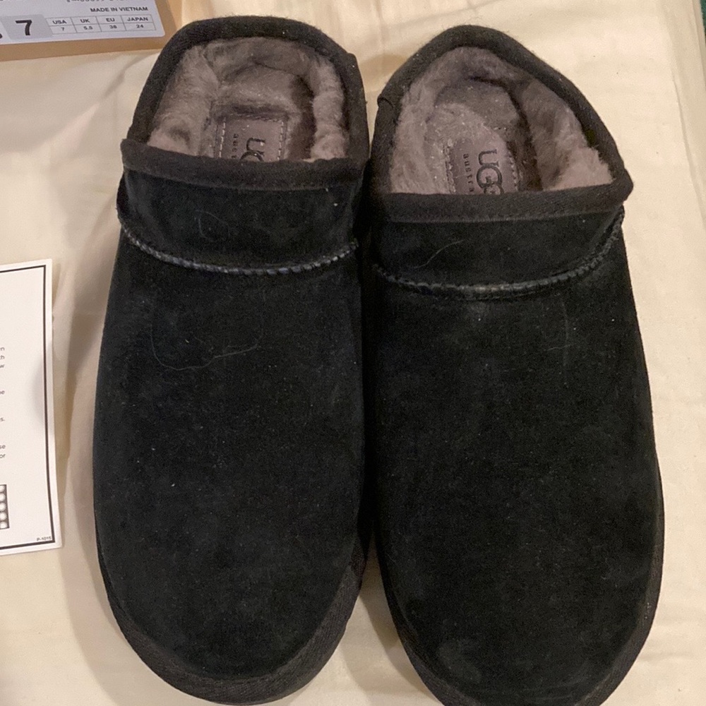 Black UGG slipper/shoe/bootie